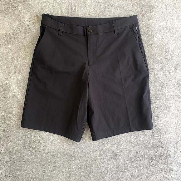 Lululemon Black Commission Shorts Men’s 34 Athletic Golf Pickleball Casual - Picture 1 of 8